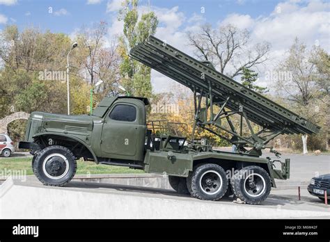 Soviet Union Katyusha Rocket Launcher From World War Ii In Victory Park