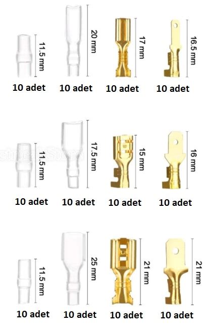 Adet Pirin Terminal Konnekt R Seti Kutulu Fiyatlar Ve Zellikleri