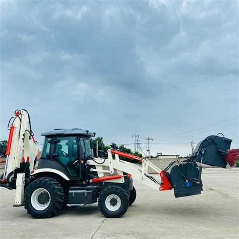 Chinese Overseas Digger Loader Backhoe Loader China Mini Backhoe