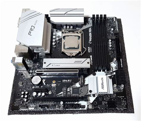 【やや傷や汚れあり】★マザーボード＆cpuセット ★asrock Microatx B460m Pro4 ＋ Intel 第10世代