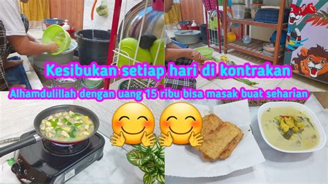 RUTINITAS HARIAN IRT PAGI HARI II MASAK BUDGET 15 RIBU UDAH BISA BUAT