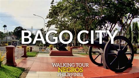 Street Walk In Bago City Negros Occidental Philippines Walking