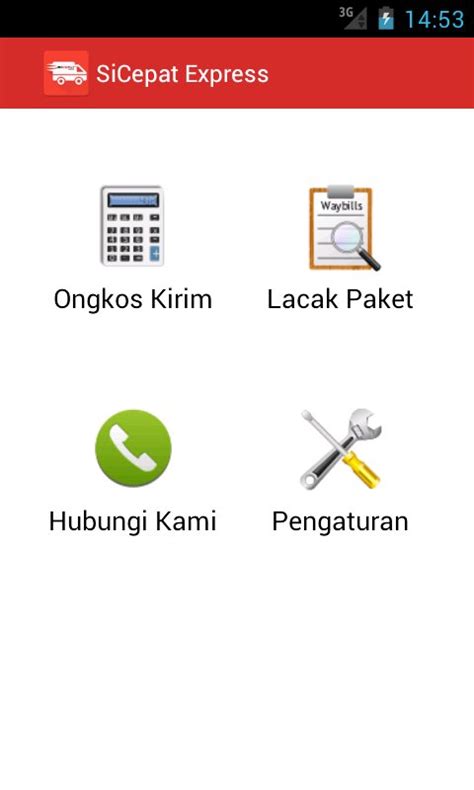 sicepat express apk  android