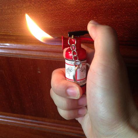 Mini Fire Extinguisher Lighter Omg Shop Zone