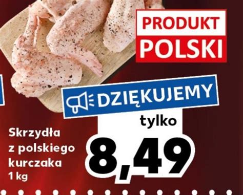 Promocja Skrzydełka z kurczaka w Kaufland