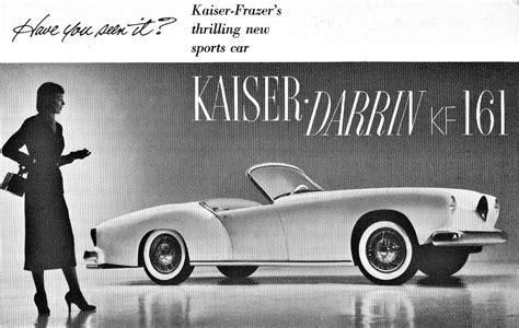 1953 54 Kaiser Darrin Kf 161 Postcard A Later Larger Sized Flickr