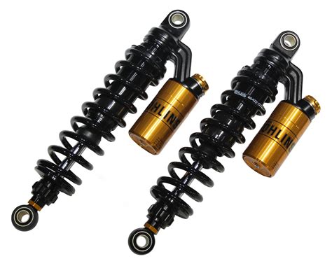 Ohlins Black Line S Prcl Adjustable Rear Shocks For Harley Dyna