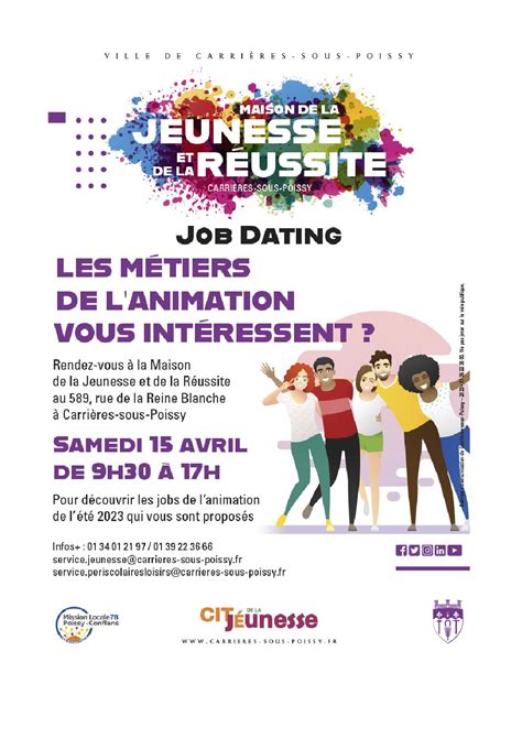 Atelier de préparation aux entretiens pour les jeunes de Carrières sous