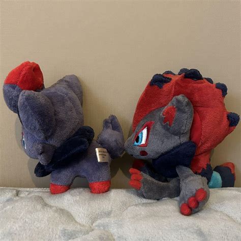 Pokedoll Zorua Zoroark Pokemon Center Limited Plush Toy Ebay