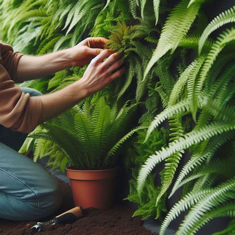 Guía de Mantenimiento para jardín vertical de Helechos Los Jardines