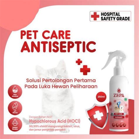 Zepa Antiseptic Ubat Kurap Fungus Luka Sporo Gatal Kutu Kucing Paling