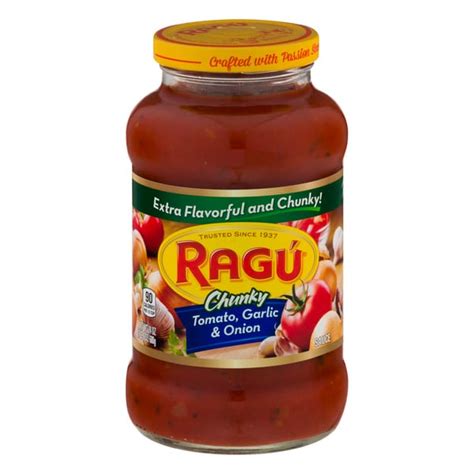 Ragu Tomato Garlic Onion Pasta Sauce Recipe Bryont Blog