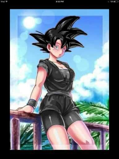 Female Black Goku Wiki Dragonballz Amino