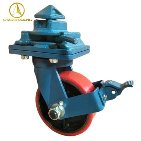 Stardrawing High Grade Iso Shipping Container Casters Wheels With Brake Shipping Container