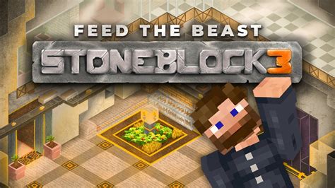 StoneBlock 3 Minecraft Modpack EP1 Sneak Peek YouTube