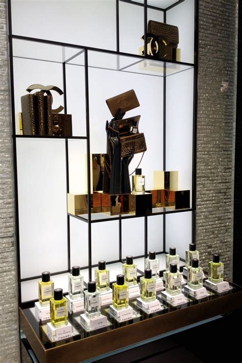 Inside Chanels New London Flagship Perfume Display Cosmetic Display