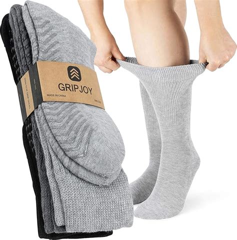 Diabetic Socks For Men And Women Hospital Socks For Men With Grips Non Slip