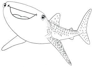 Shark Coloring Pages Free Printable