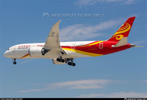 B Hainan Airlines Boeing Dreamliner Photo By Harrisonf Id