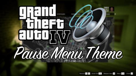 Gta Pause Menu Theme Gta Mods