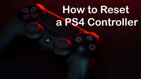 How To Reset A Ps Controller Helpdeskgeek