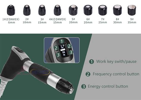 Extracorporeal Eswt Pain Relief Ondas De Choque Shockwave Therapy Machine