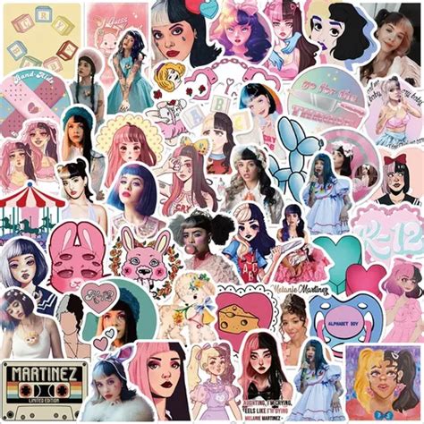 Stickers De Melanie Martinez Etiquetas Autoadhesivas Cuotas Sin