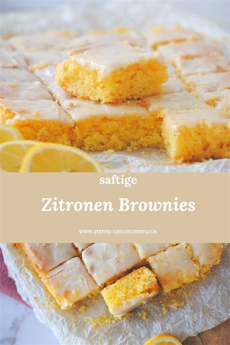 Zitronen Brownies Lemonies Oder Doch Zitronenkuchen Vom Blech Ja Ich