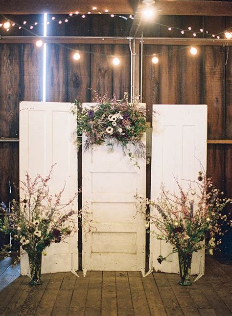 Rustic Wedding Decor Backdrop