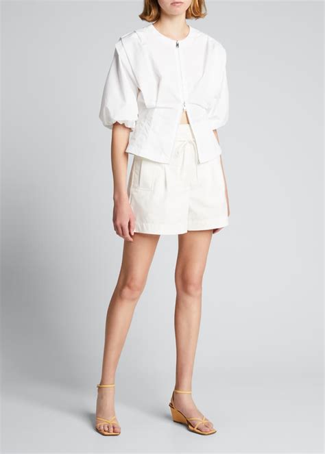 Phillip Lim Tie Waist Utility Shorts Bergdorf Goodman