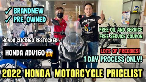 Motortrade Honda Motorcycle Price List In The Philippines The