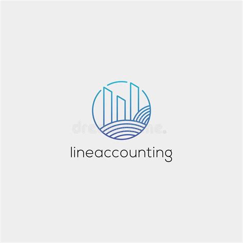 Accounting Finance Creative Logo Template Vector Isolated Stock Vector