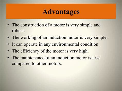 Three Phase Induction Motor & Its Application | PPT