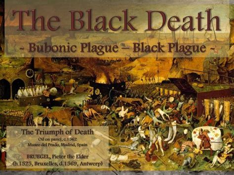 Powerpoint Medieval Life The Black Death Bubonic Plague Black