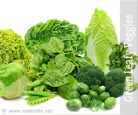 Leafy Green Vegetables List