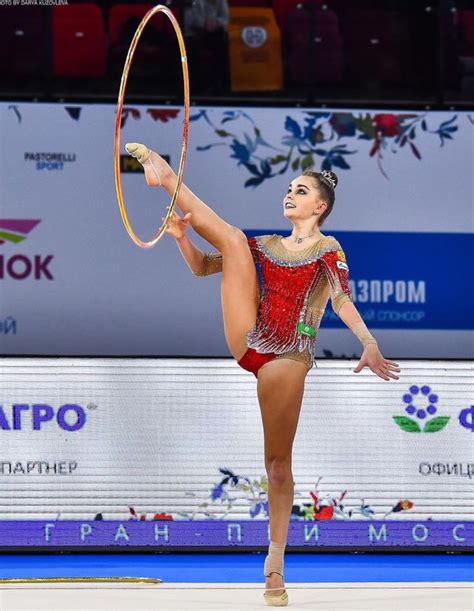 Arina Averina Stunning Hoop Routine At Grand Prix Moscow 2022