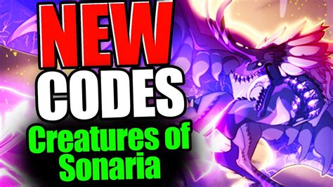 Creatures Of Sonaria Codes Roblox Creatures Of Sonaria Code New