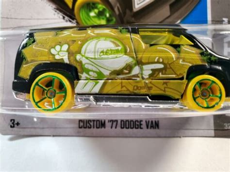 Hot Wheels Custom 77 Dodge Van Treasure Hunt 1 64 Ebay