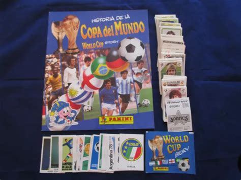 PANINI 90 WORLD Cup Story 1990 Empty Album Complete Sticker Set