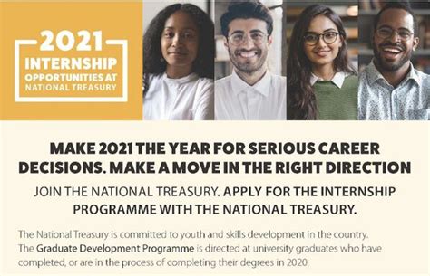 National Treasury Internship Programme 2021 Selibeng