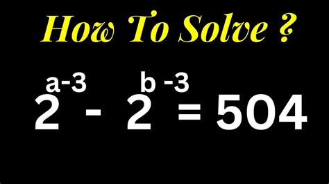 Math Olympiad Problem A B Learn This Quick Method Find