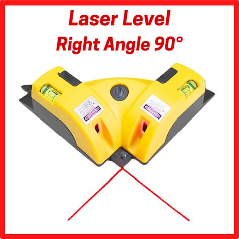 Jual Laser Siku Sudut 90 Derajat Laser Level Waterpass Alat Ukur Siku