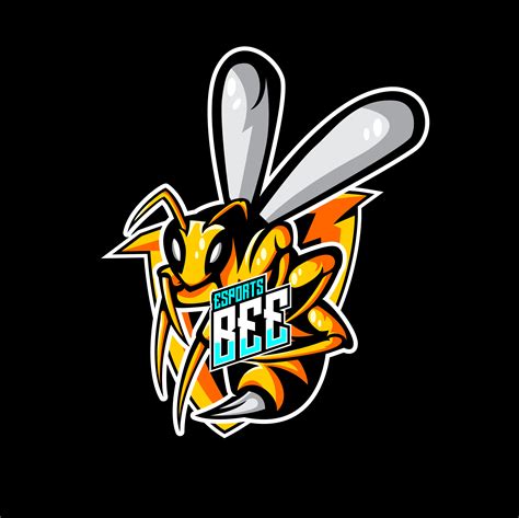 Bee Mascot Emblem 696438 Vector Art At Vecteezy