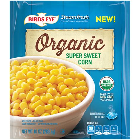 Birds Eye Steamfresh Organic Super Sweet Corn Birdseye