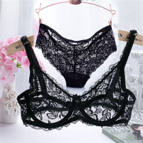 2018 Fashion Bras Underwear Women Set Lingerie Sexy B Cup Ultrathin