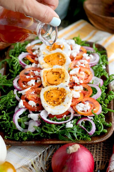 Fiddlehead Fern Salad (Ensaladang Pako) - Foxy Folksy