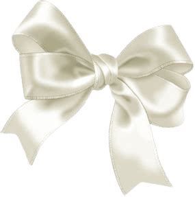 White Bow White Ribbon Ribbon Png Create Outfits Satin Bows