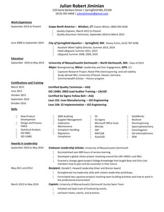 Julian Jiminian Resume Pdf