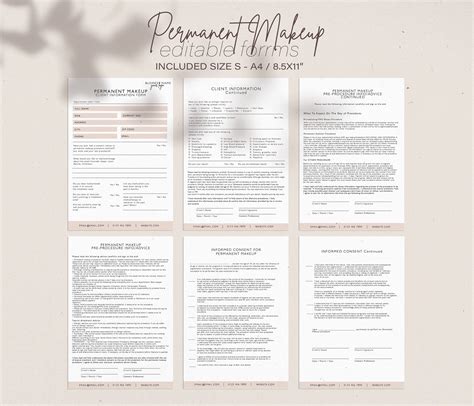 Pmu Consent Form Template Printable Word Searches