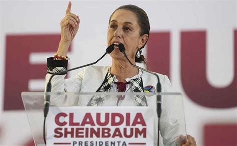 Las Propuestas De Claudia Sheinbaum En Materia Electoral